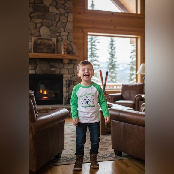 Janie and Jack Other - NWT- Janie and Jack Tahoe Ski Tee